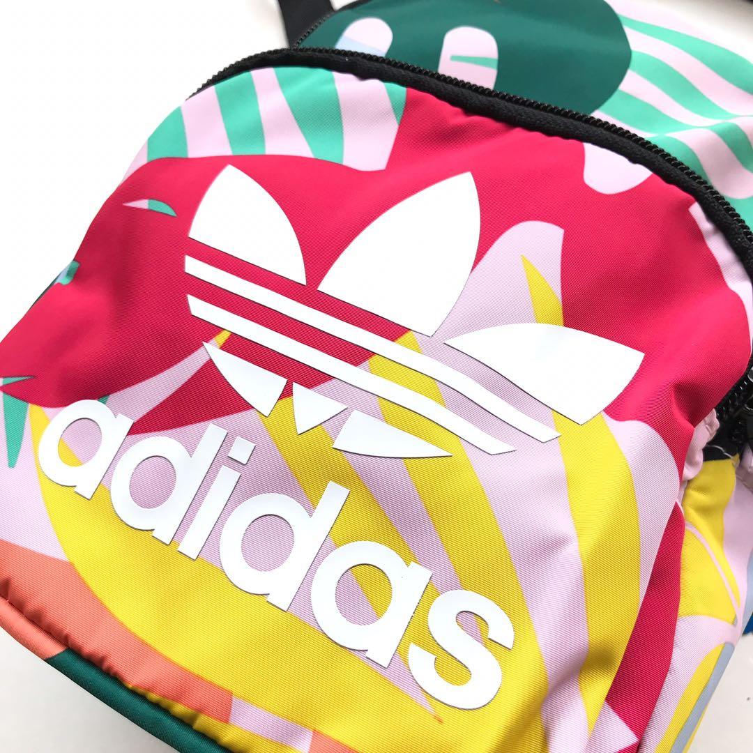 Adidas bebeboo floral mini backpack NEW Fesyen Wanita Tas Dompet di Carousell