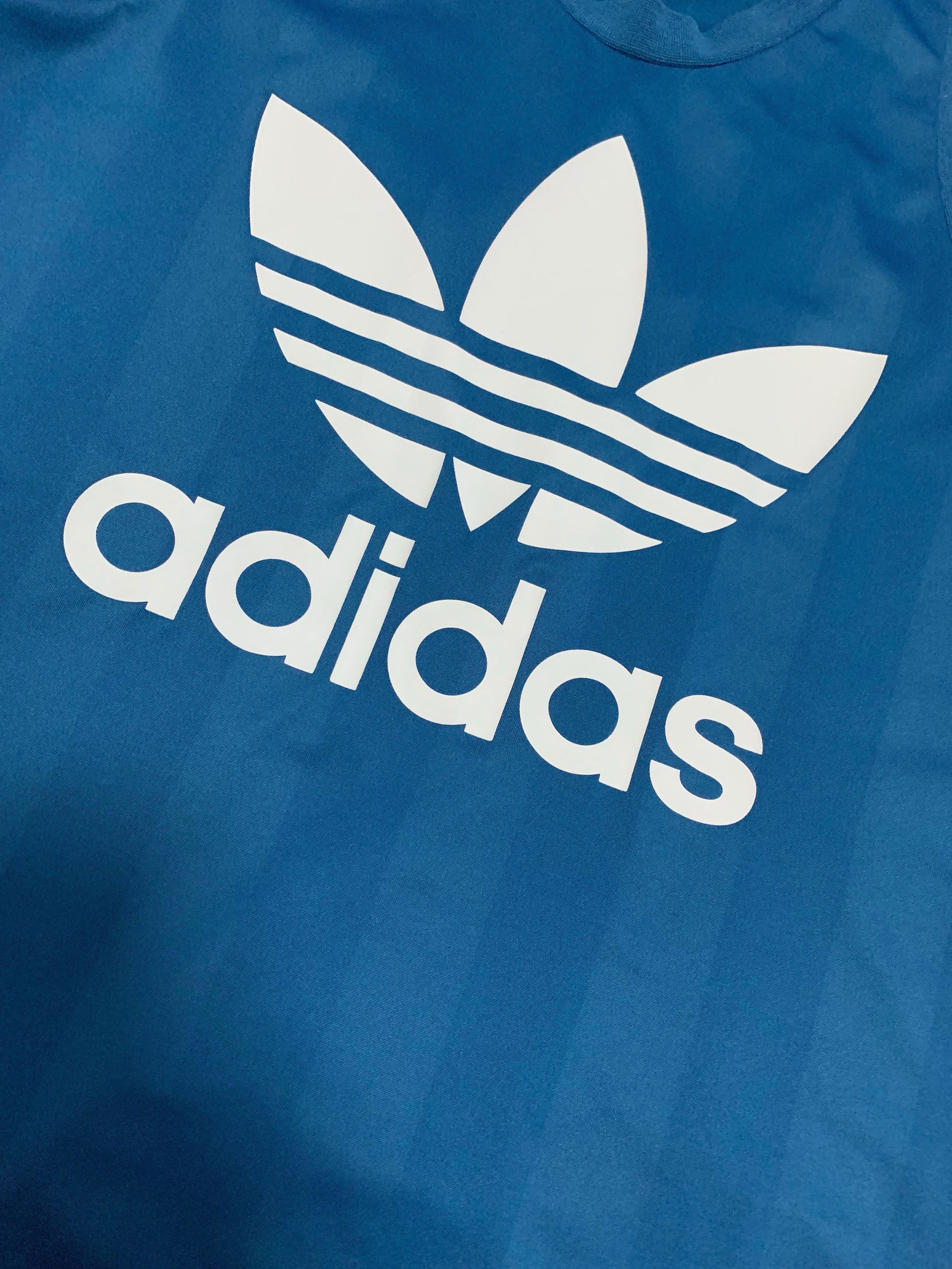 Roblox blue adidas t top shirt