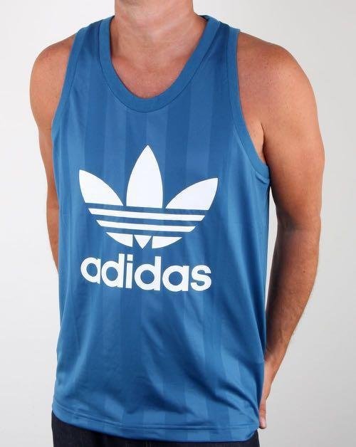 Adidas originals trefoil tank discount