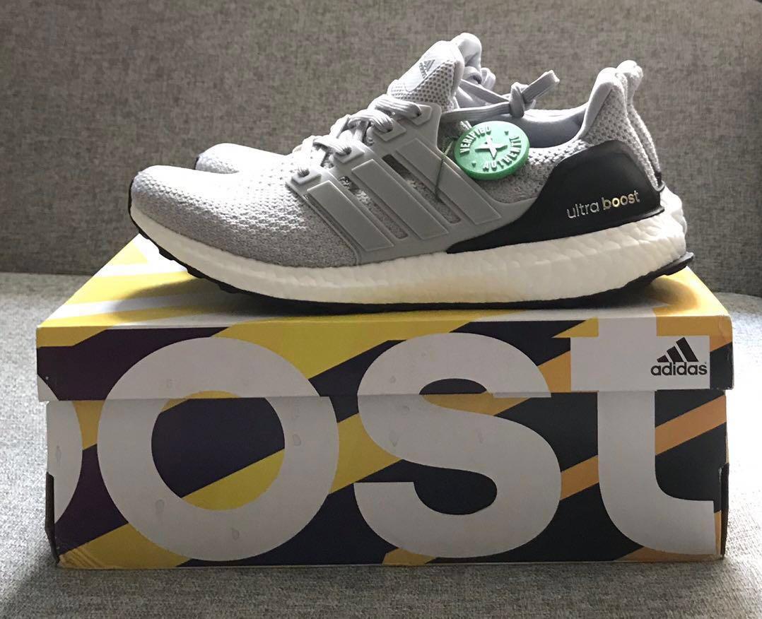 Adidas Ultraboost 2.0 Clear Onix, Men's Fashion, Footwear, Sneakers on  Carousell