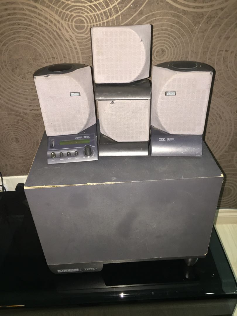 Altec Lansing ADA885 THX Dolby Digital Speakers, Audio, Soundbars, Speakers & Amplifiers on