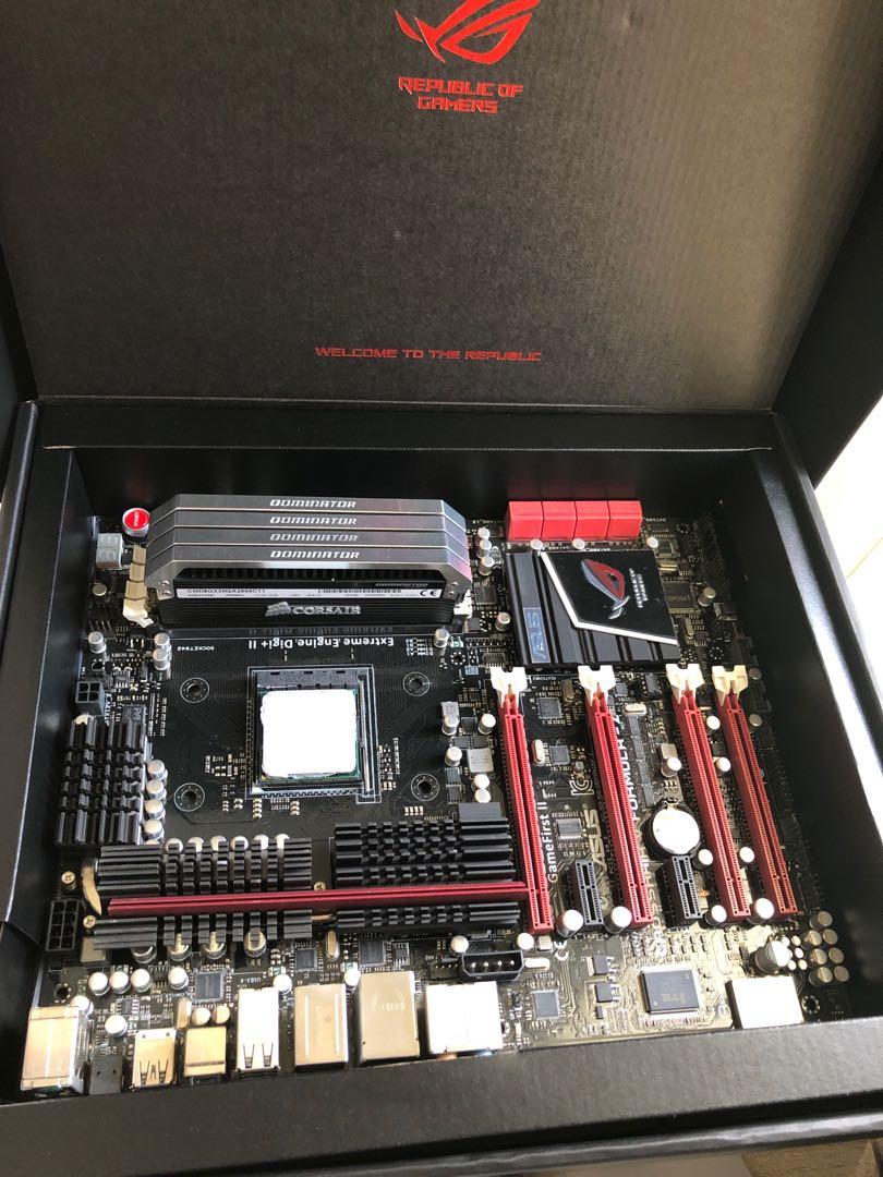 Asus Rog Crosshair V Formula Z And Dominator Bundle Electronics Computer Parts Accessories On Carousell Asus Rog Crosshair V Formula Z And Dominator Bundle Electronics Computer Parts Accessories On Carousell
