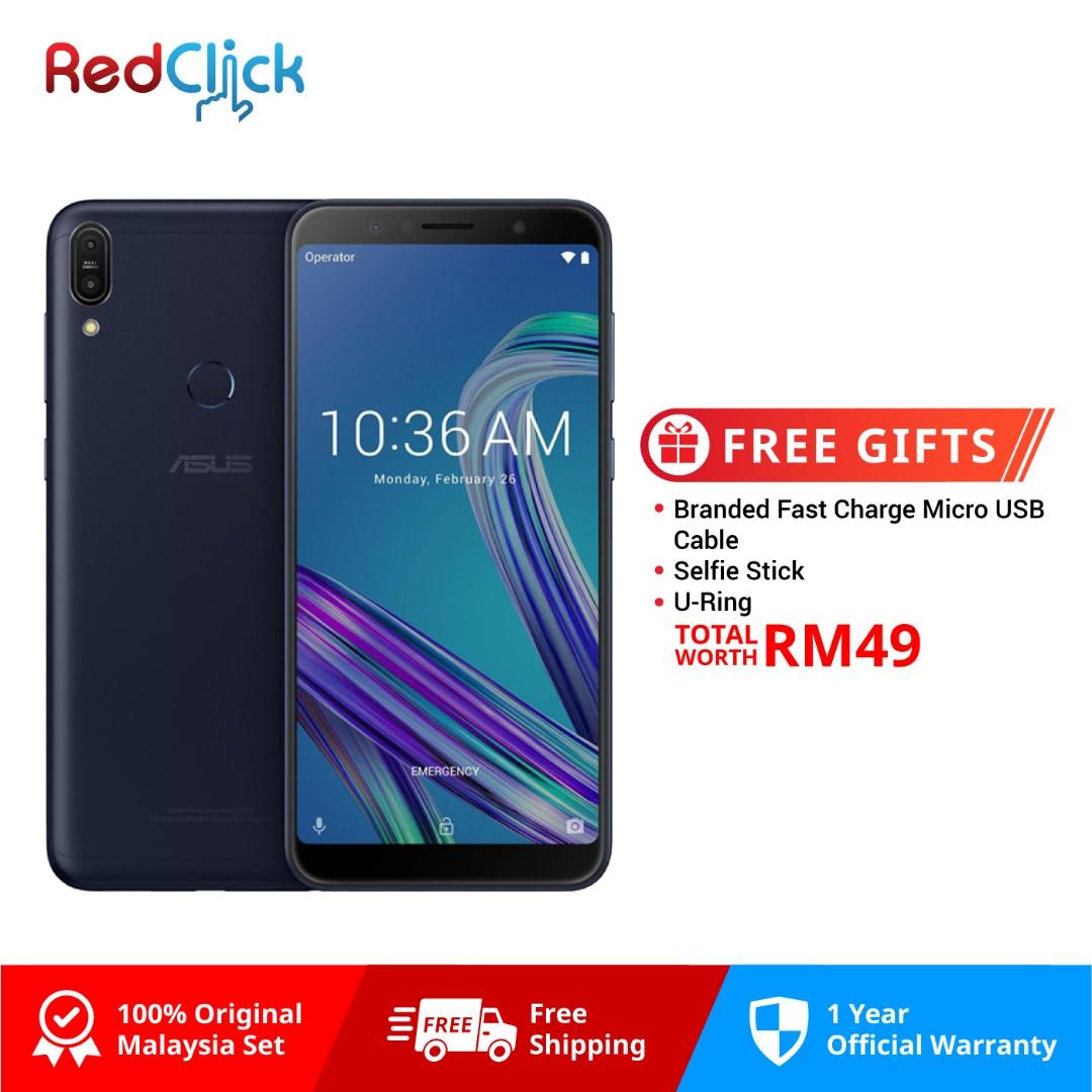 Asus Zenfone Max Pro M1 Zb602kl 4gb 64gb 3 Free Gift Worth Rm49 Mobile Phones Tablets Android Phones Others On Carousell