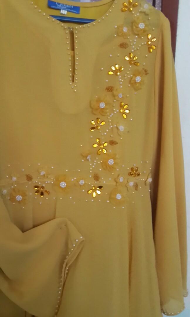 Promosi Raya Rm50 Baju Kurung Peplum Chiffon Women S Fashion Clothes Dresses On Carousell
