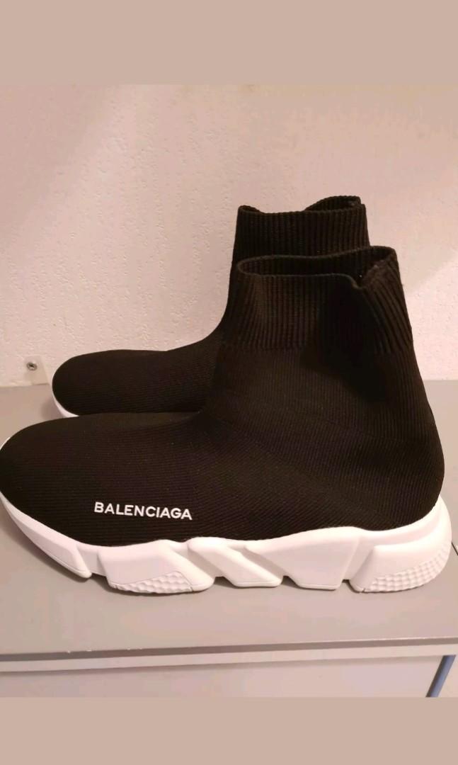 Trainers Speed Lacets Gris pour Homme Balenciaga