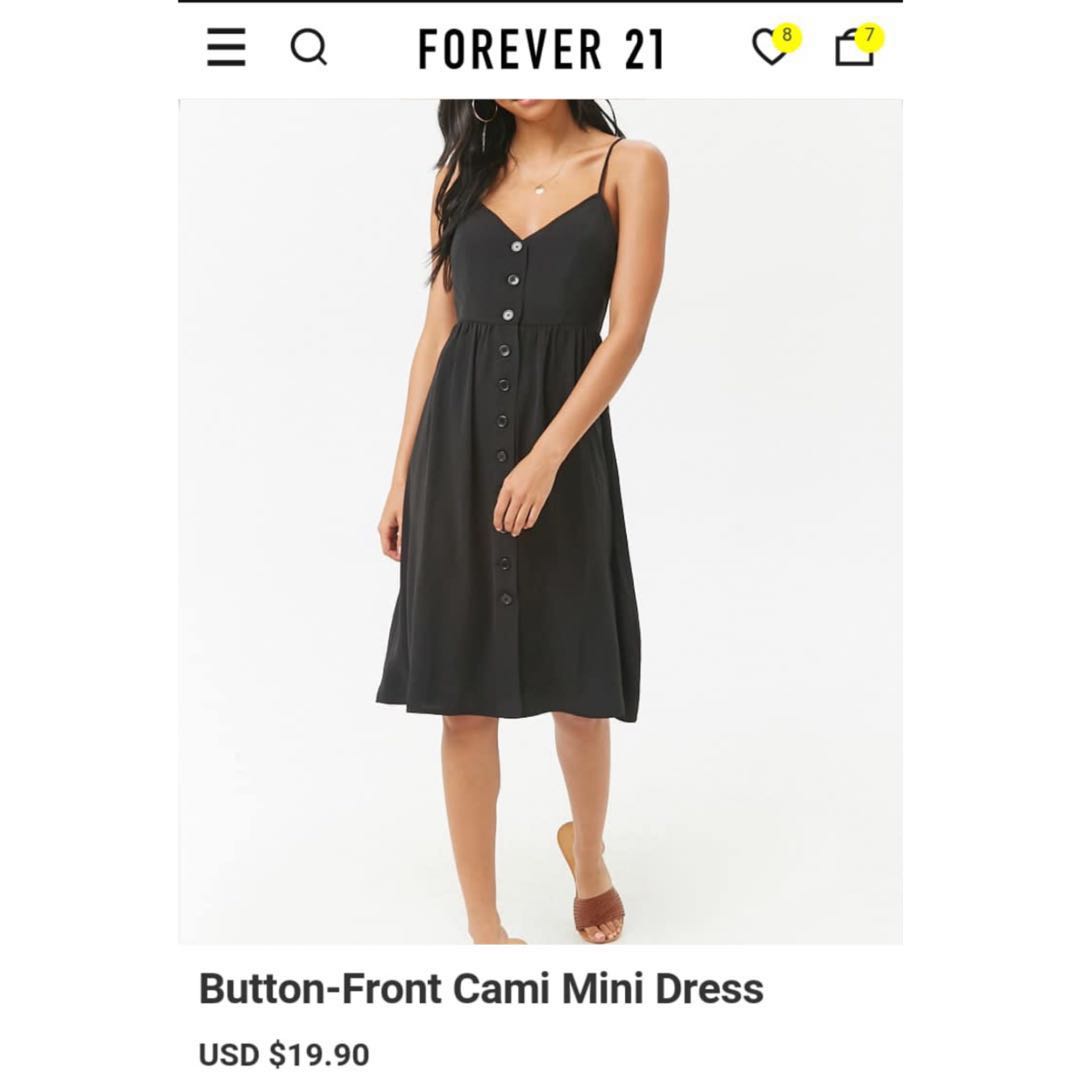 forever 21 black cami