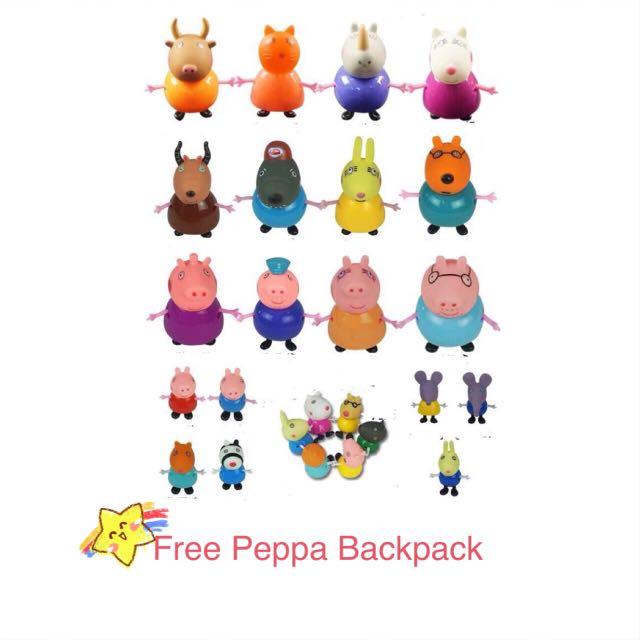 peppa pig friends figures