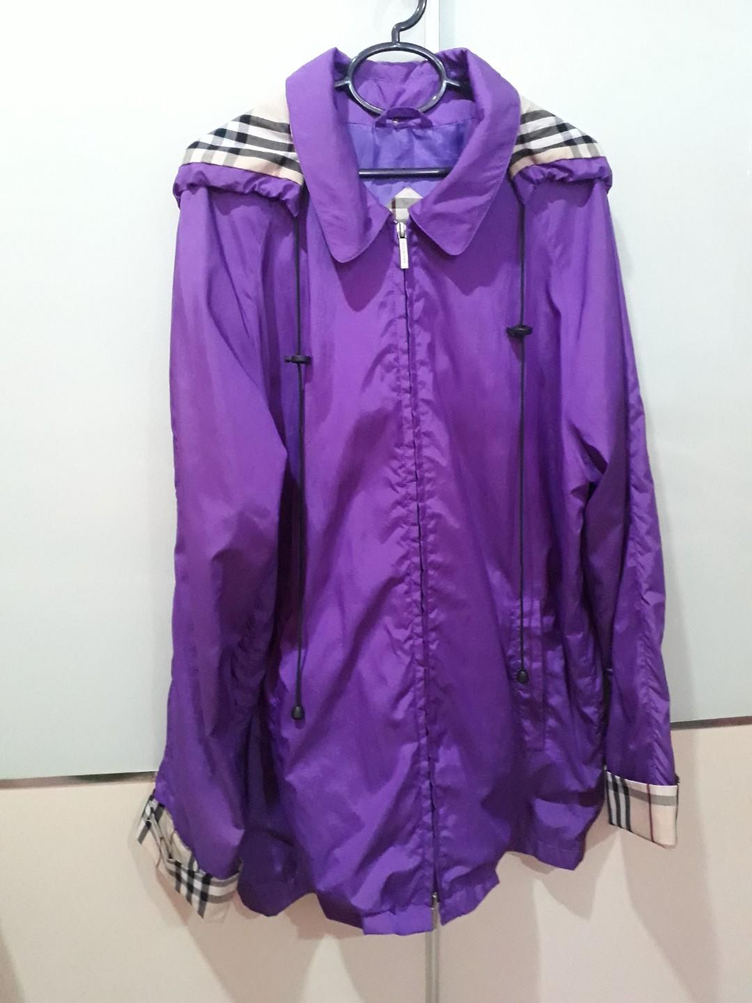 burberry hoodie womens purple
