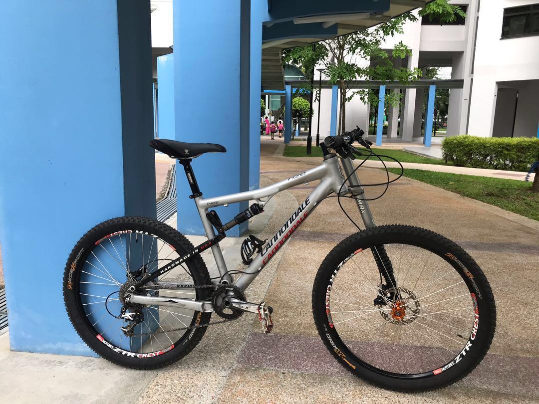 cannondale lefty full suspension