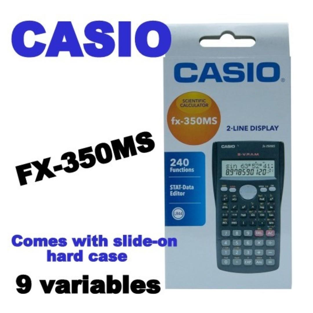 casio fx 350 scientific calculator