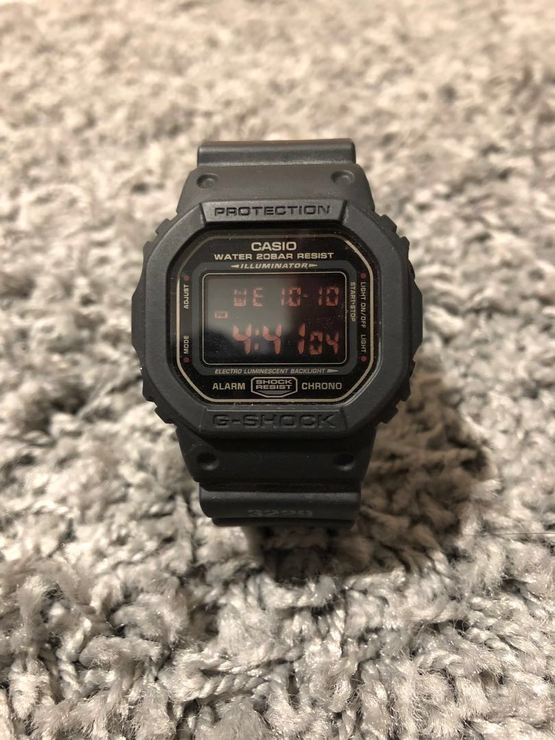 Casio matt on sale black