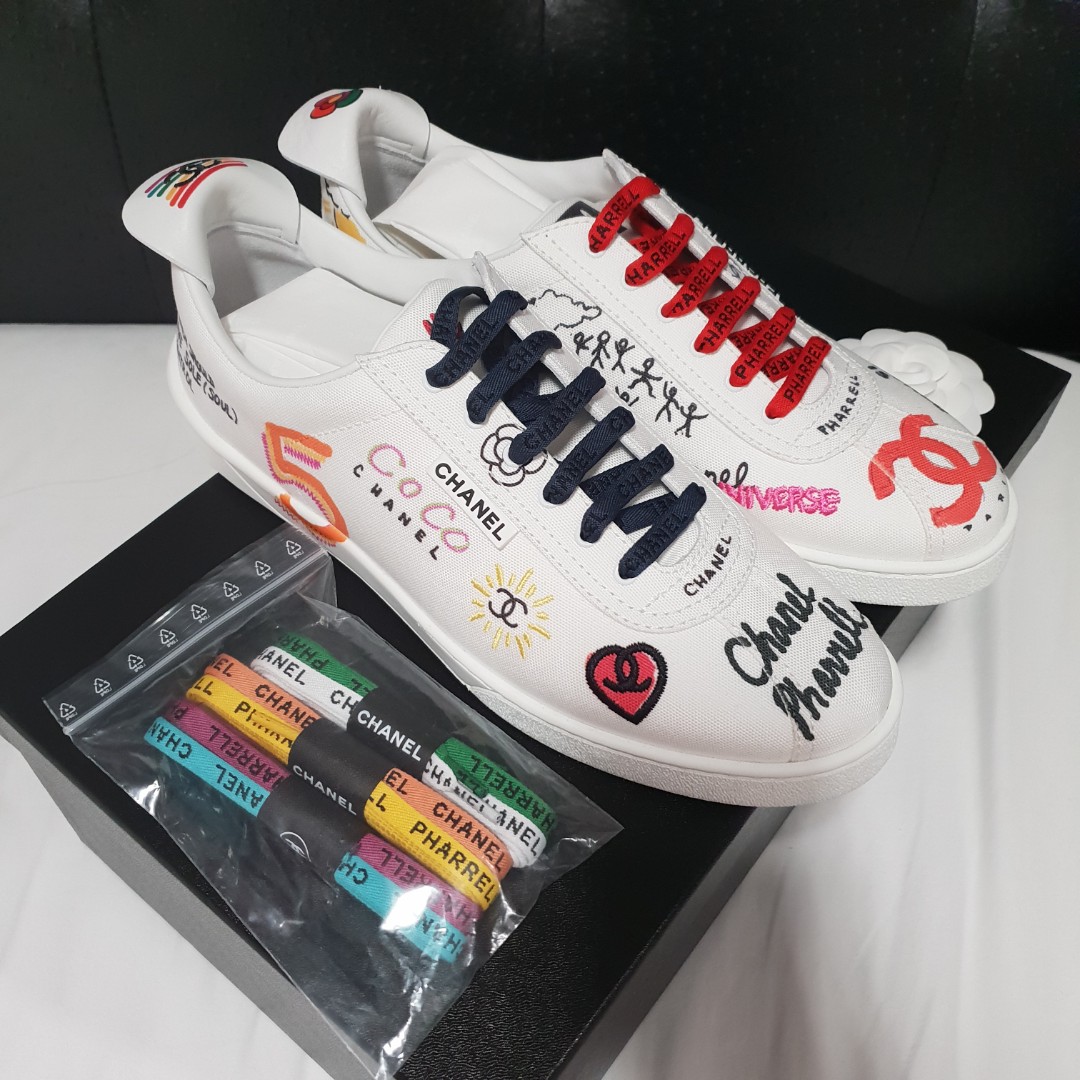 chanel pharrell sneakers 2019