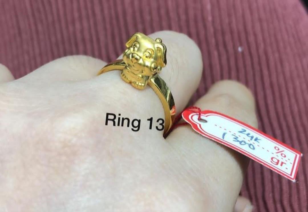 Cincin Emas 24k Anjing Mini Luxury Accessories On Carousell