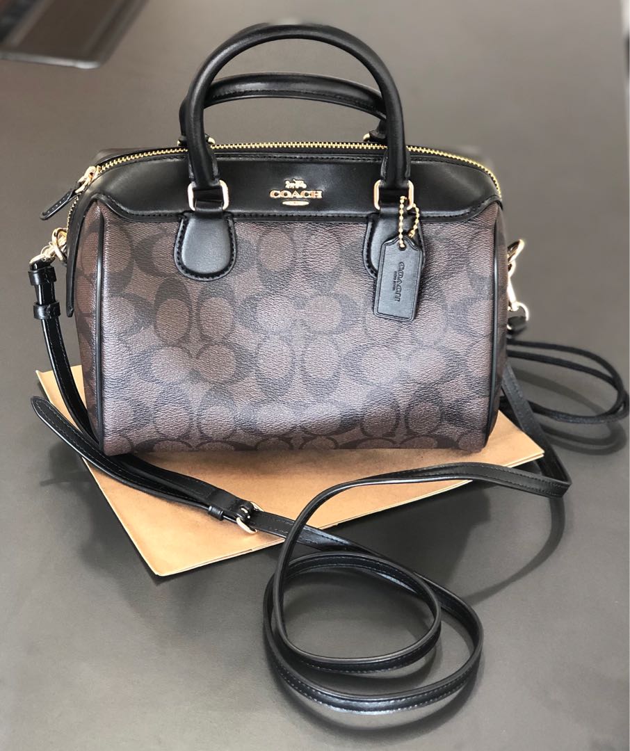 Coach Mini Satchel, Luxury, Bags & Wallets on Carousell