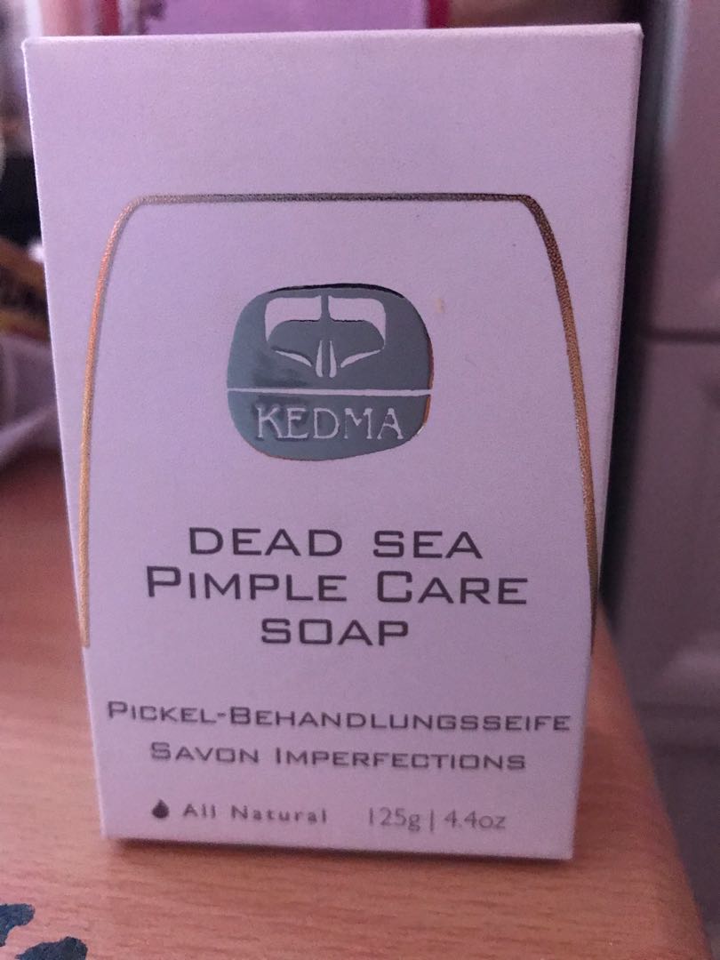 dead sea pimple care soap