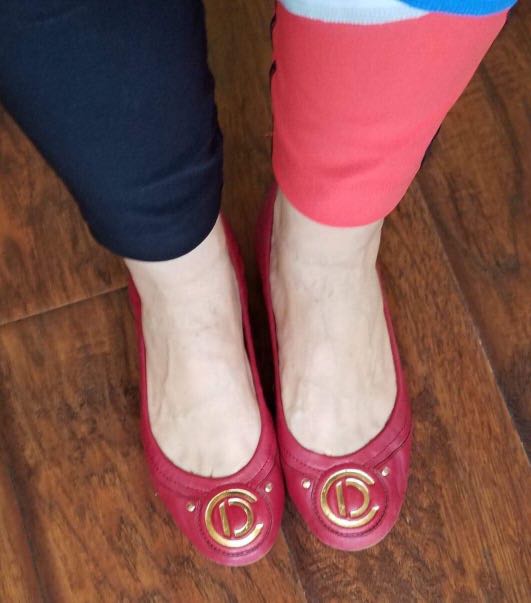 Marked down ⬇️ On hand Dior Logo Flats Size 38 (Neiman Marcus display