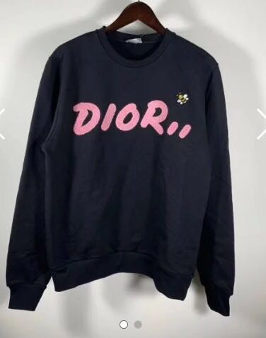 Dior x Kaws Crewneck Sweatshirt, Men's Fashion, Tops & Sets 