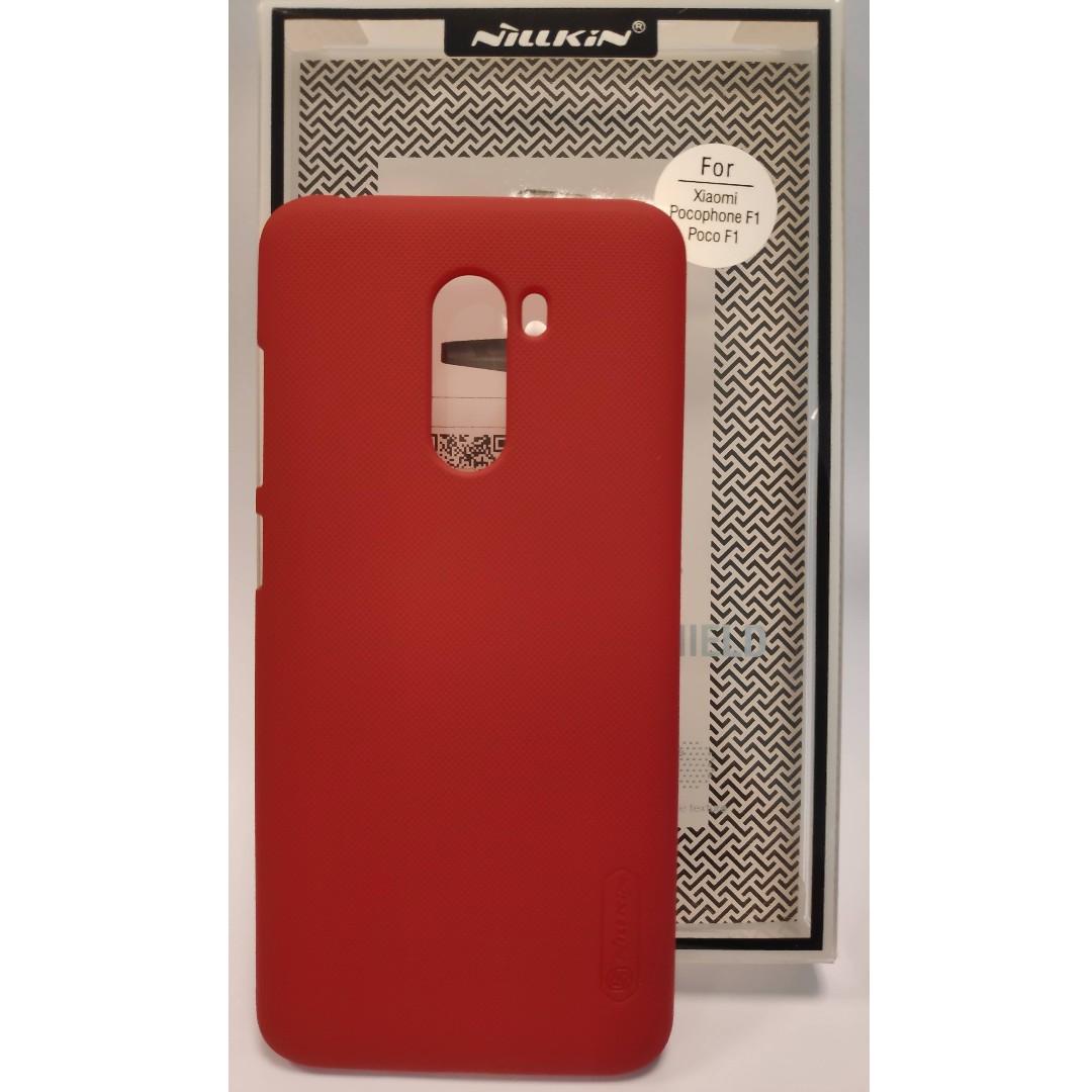 Genuine Nillkin Frosted Shield Hard Cover For Xiaomi Poco F1 Mobile Phones Tablets Mobile Tablet Accessories Cases Sleeves On Carousell