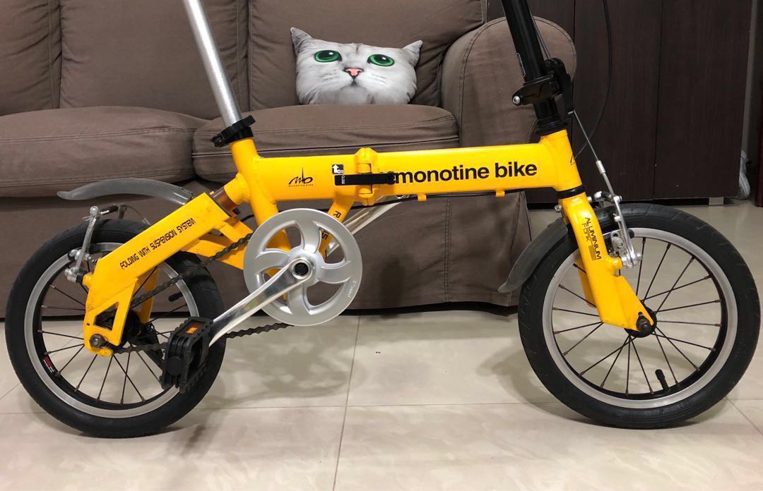 monotine folding bike