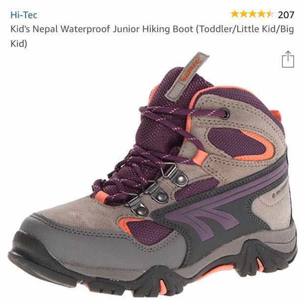 hi tec waterproof hiking shoes