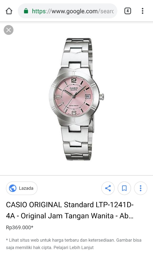 Jam Tangan Casio Wanita Analog Ba K Fesyen Wanita Jam Tangan Di Carousell Jam Tangan Casio Wanita Analog Ba K Fesyen Wanita Jam Tangan Di Carousell