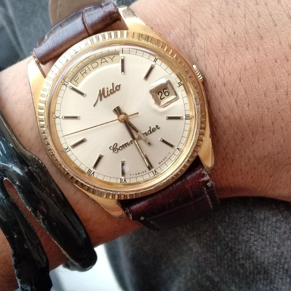 Jam tangan mido president automatic