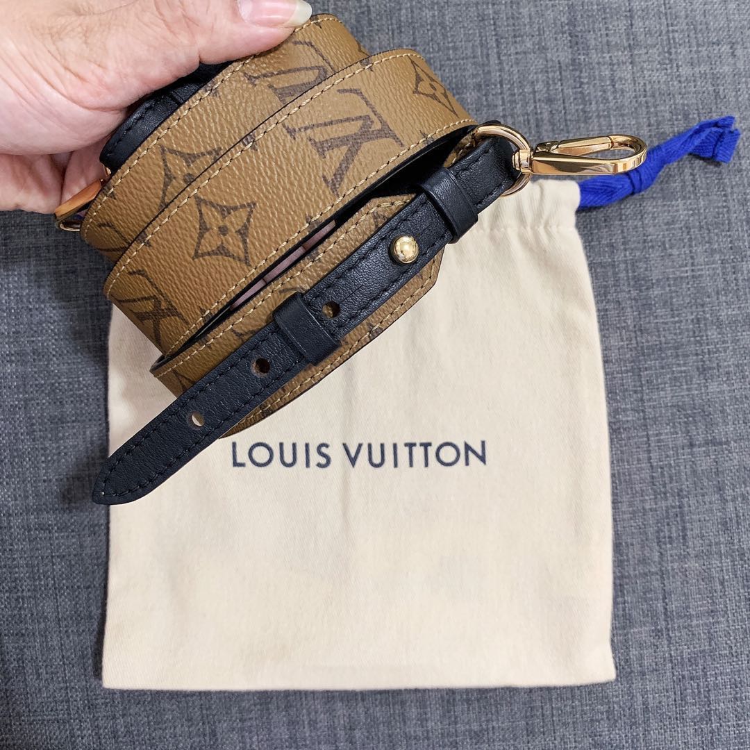 Louis Vuitton Monogram Reverse Bandoulière XL Crossbody Strap