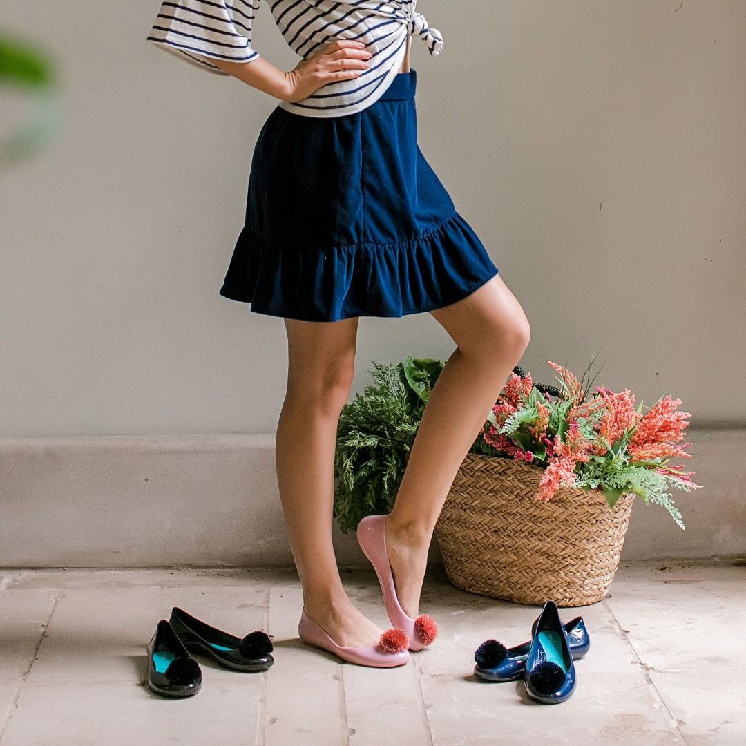 dusty rose shoes flats