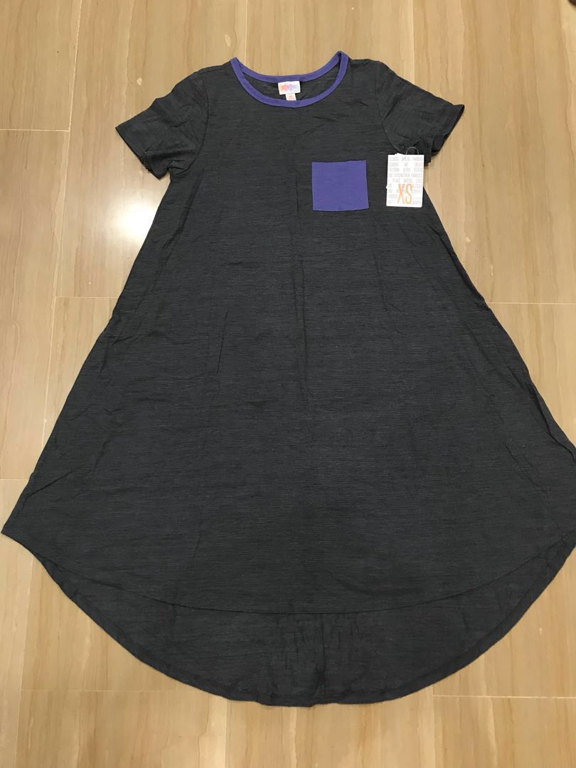 Lularoe Carly size XS - Grey with 