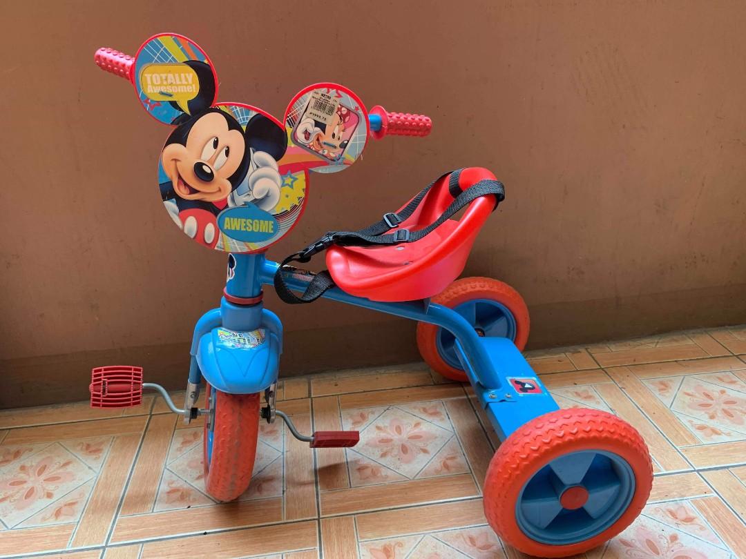 Mickey mouse bike, Babies & Kids, Infant Playtime on Carousell