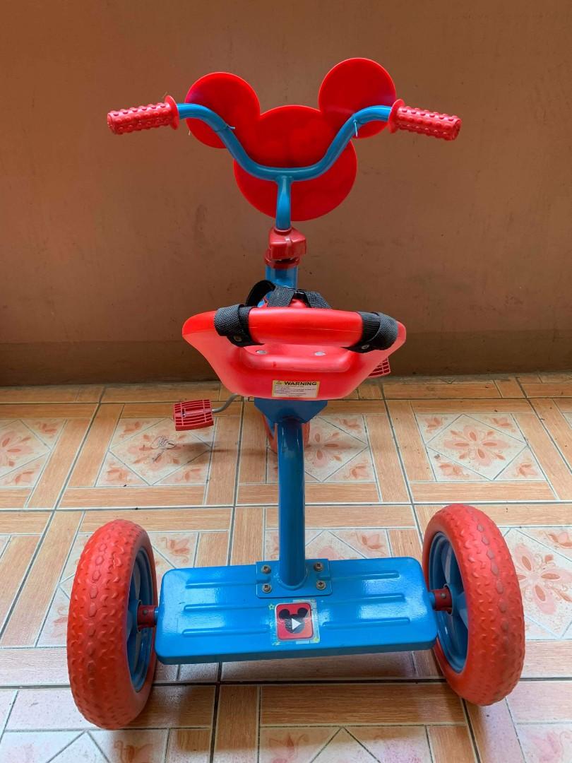 Mickey mouse bike, Babies & Kids, Infant Playtime on Carousell