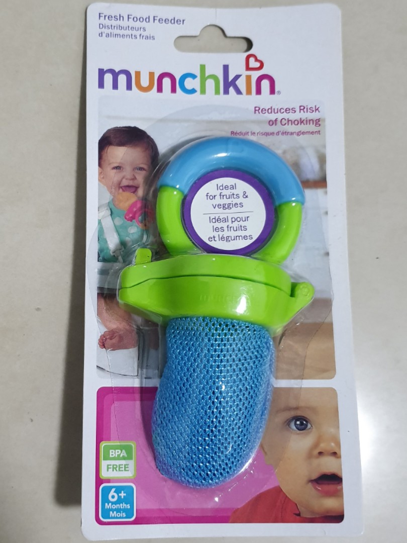 Munchkin Fresh Food Feeder (mesh), Babies & Kids, Nursing & Feeding,  Weaning & Toddler Feeding on Carousell