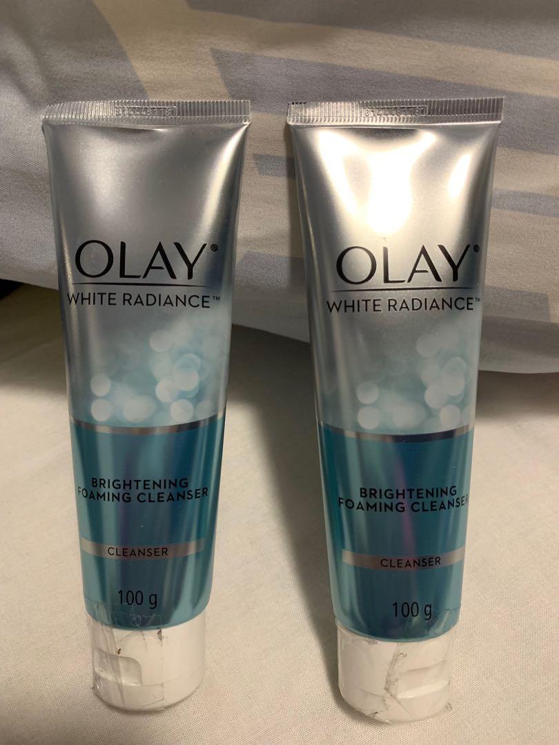 olay brightening foaming cleanser