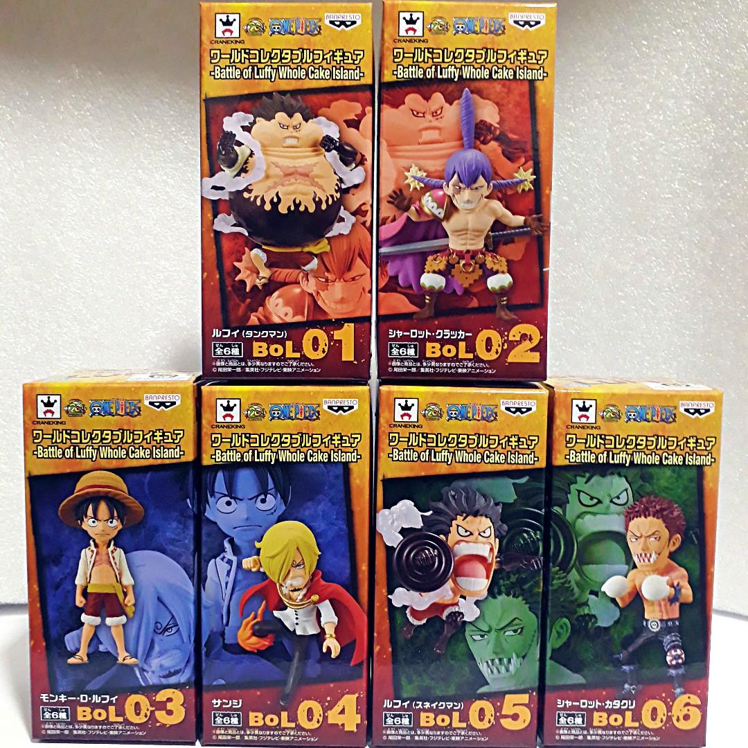 One Piece Wcf Battle Of Luffy Whole Cake Island Toys Games Bricks Figurines On Carousell