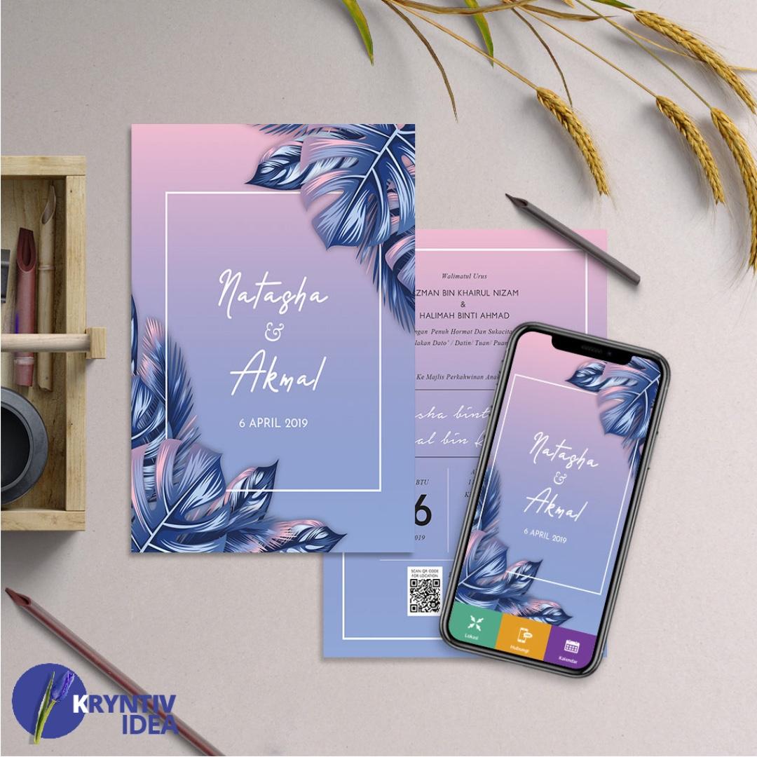 Pakej Kad Kahwin Free 8 Serendah 99 Design Craft Artwork On Carousell