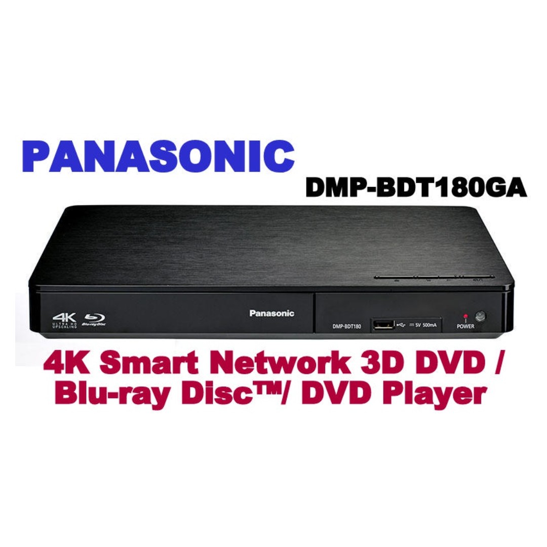 Panasonic 4k Smart Network 3d Dvd Blu Ray Disc Dvd Player Dmp