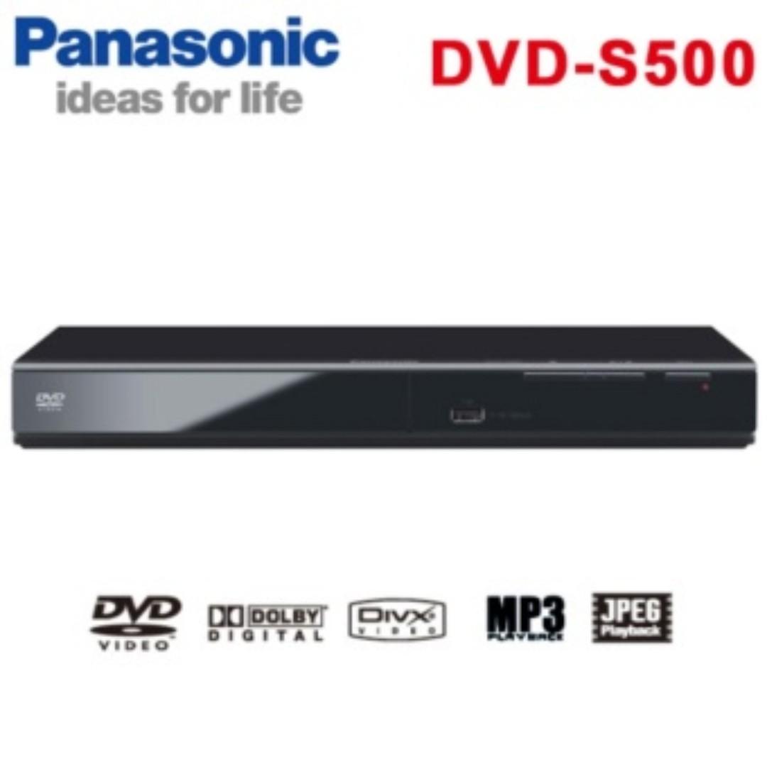 Panasonic DVDS500 DVD/CD Player with USB, Audio, Portable Music