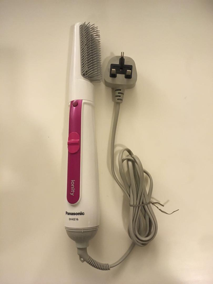 Panasonic hair brush dryer, Beauty & Personal Care, Hair on Carousell