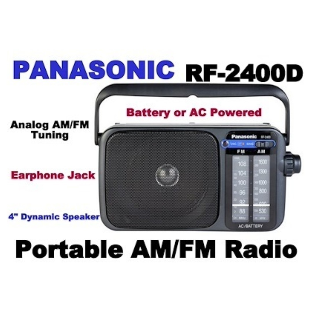 Panasonic Radio Ac/dc Am/Fm RF-2400