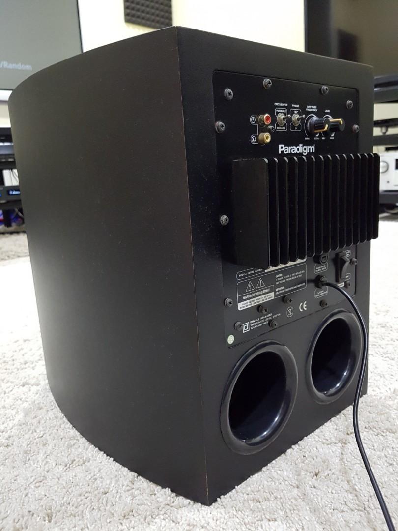 Paradigm pdr shop 10 subwoofer