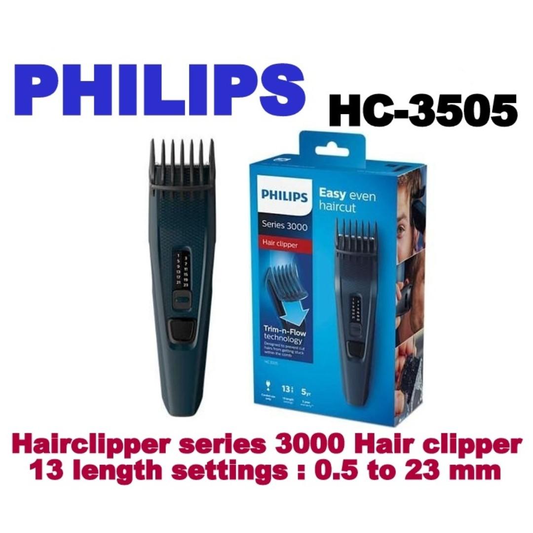 Philips Hairclipper Series 3000 Hair Clipper Hc3505 15 13 Length