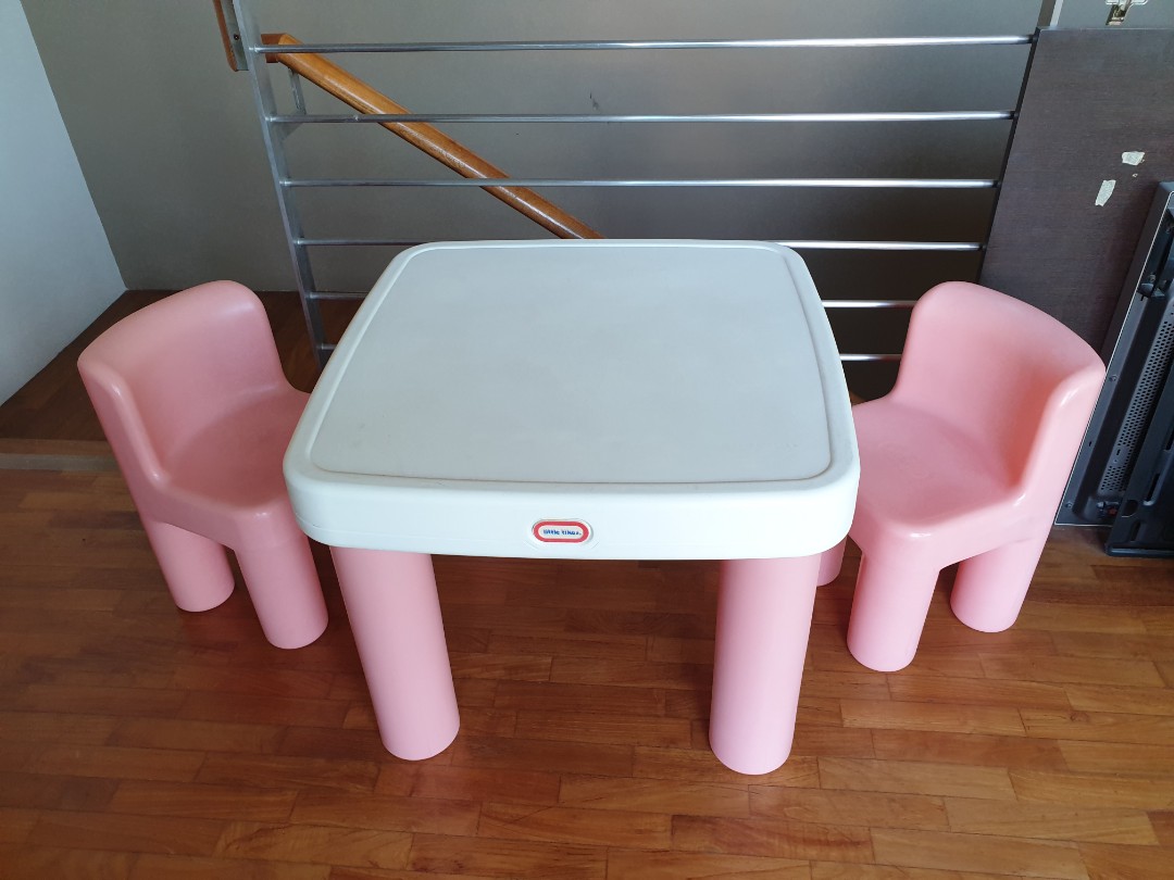 Rare Little Tikes Large Table And Chairs