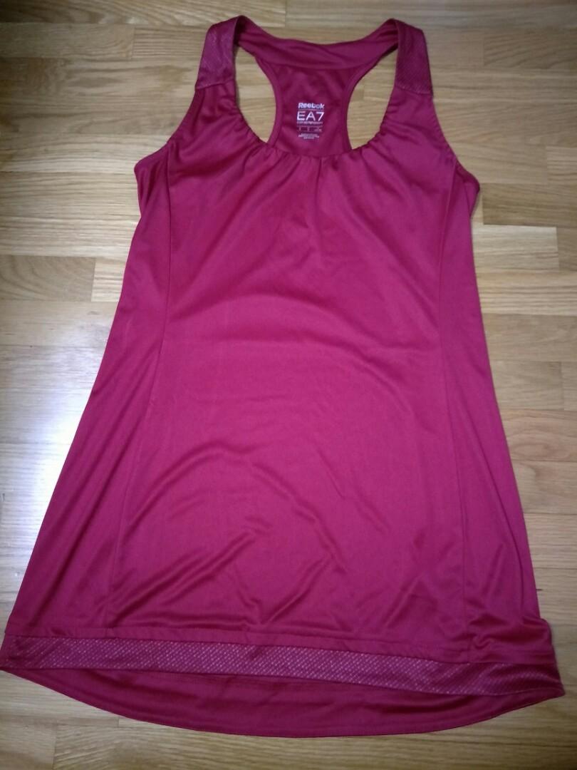 Reebok EA7 Womens Racerback Tank Top Men s Fashion Activewear on
