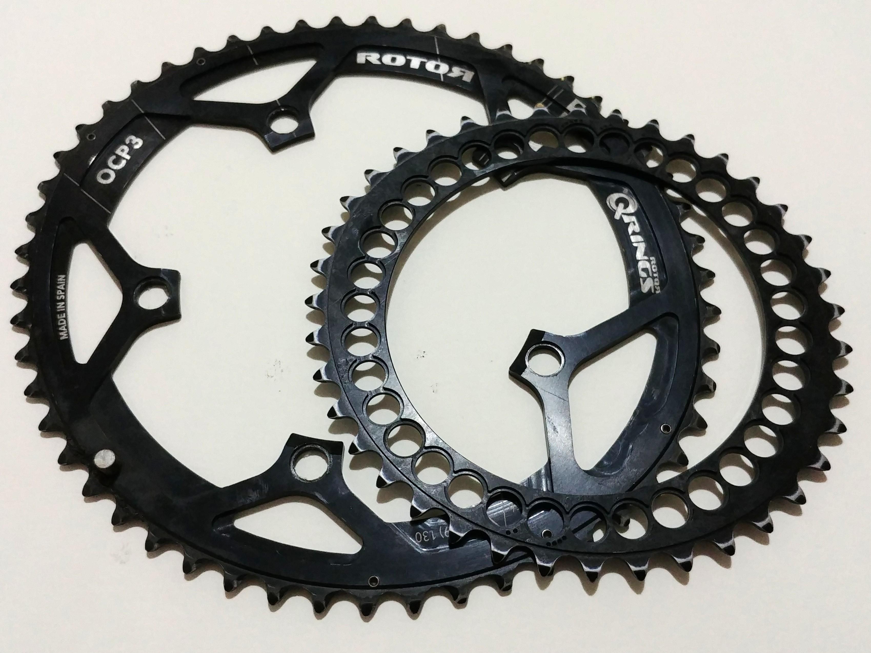 □ROTOR noQ ROUND SPIDERING 53/39T□