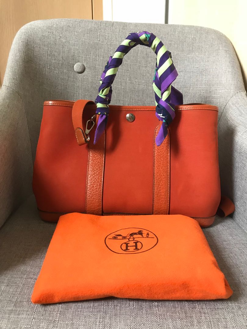 Rush SALE! Authentic Hermes Garden Party Tpm, Luxury, Bags & Wallets on ...