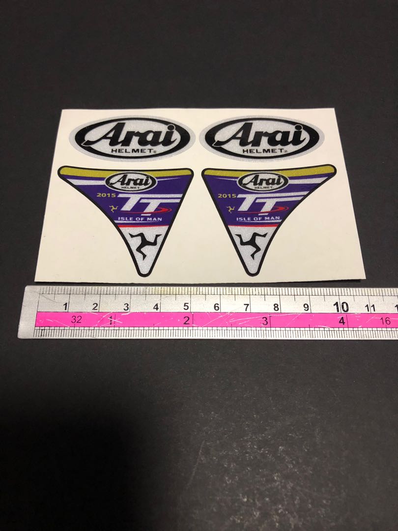 Sticker WaterProof Bikes Decal Stickers Arai Visors Decals