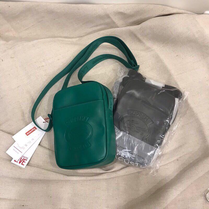 shoulder bag supreme x lacoste
