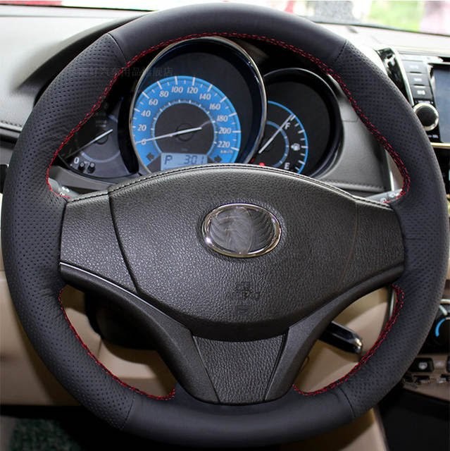 Toyota vios sale steering wheel cover