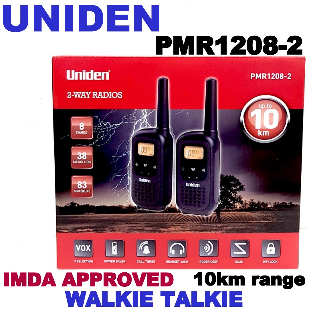 uniden walkie talkie headset