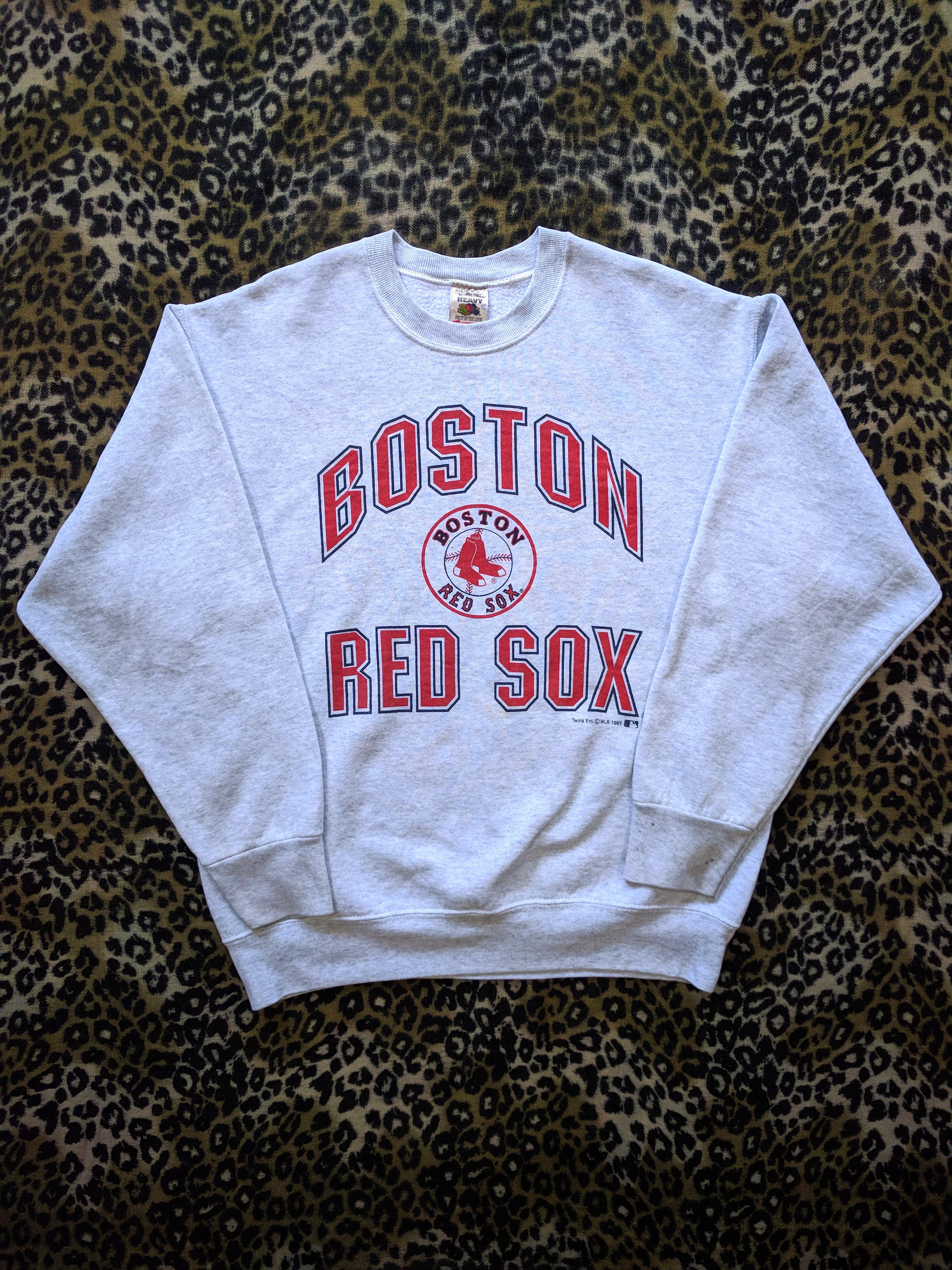 MLB 00s Boston RED SOX Hoodie Red